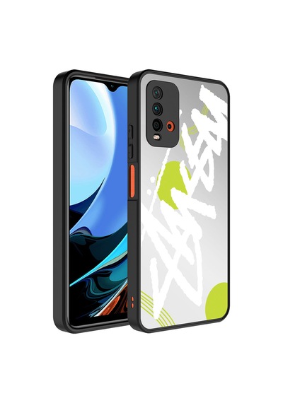 Xiaomi Redmi 9t Aynalı Desenli Kamera Korumalı Parlak Zore Mirror