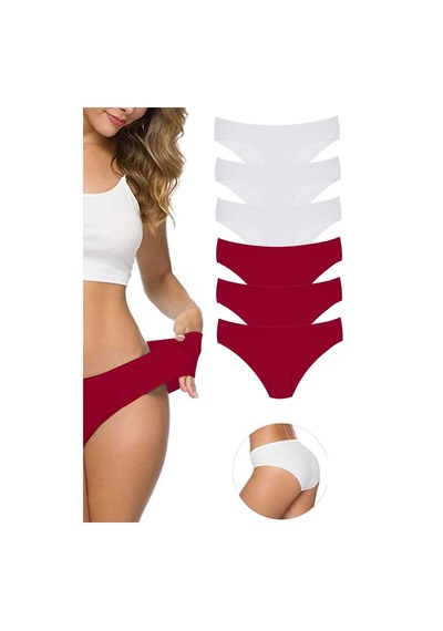 6 Adet Kadın Dikişsiz Lazer Kesim Esnek İz Yapmayan Külot S6 Beden: L-xl Standart 6 Adet Kadın Dikişsiz Lazer Kesim Esnek İz Yapmayan Külot S6 Beden: L-xl Standart