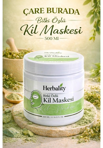 Bitki Özlü Kil Maskesi 500 Ml