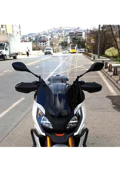Motocam Peugeot Xp 400 Ön Cam 2023-2026 Model 61cm Şeffaf Renkli 4mm Orta Boylu