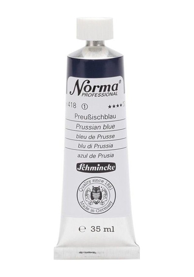 Schmincke Norma Profesyonel Yağlı Boya 35 ML 418 Prussian Blue