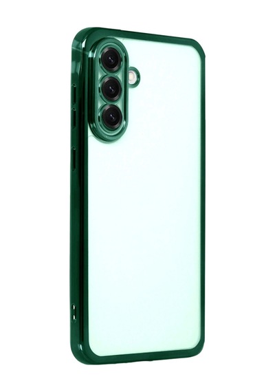 Samsung Galaxy Uyumlu, A17 5g Lensli Silikon - Yeşil