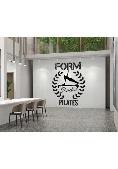 Pilates Stüdyo Duvar Kağıdı Renkli