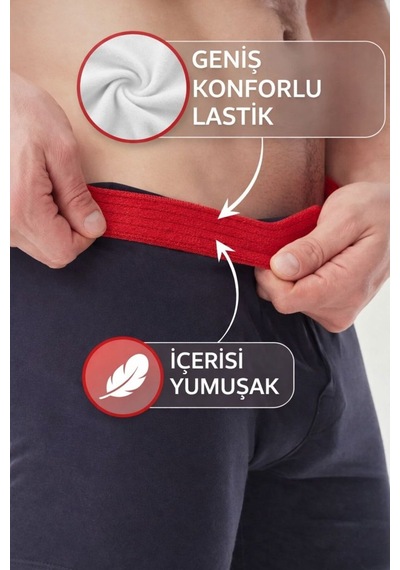 Mercan Erkek Havlubel Boxer Füme