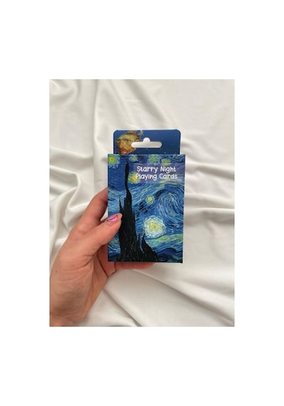 Van Gogh Yıldızlı Gece İskambil Poker Kartı