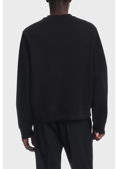 Emporio Armani Pamuklu Yuvarlak Yaka Sweat Erkek Sweat Em007315 Af10013 Uc001 Siyah
