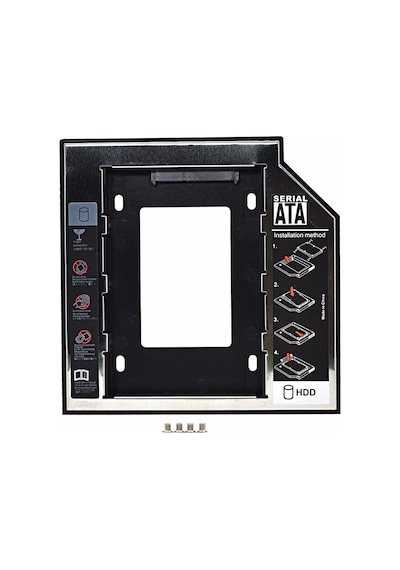 Maxgo Ssd Caddy Notebook Dvd Kutu Sata Laptop Disk Hdd Kızak 9.5 12.7 MM
