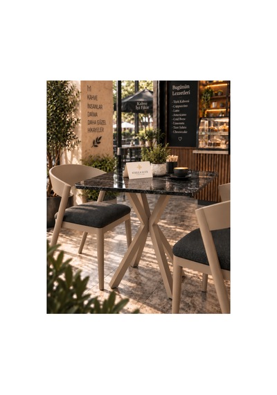Mutfak Cafe Balkon Bahçe Restoran Yemek Masası 70x70 Cappuccino Siyah Traverten Kare Mermer Desen - Siyah - Cappuccino Mermer Desen - Siyah - Cappuccino Mutfak Cafe Balkon Bahçe Restoran Yemek Masası 70x70 Cappuccino Siyah Traverten Kare Mermer Desen - Siyah - Cappuccino Mermer Desen - Siyah - Cappuccino