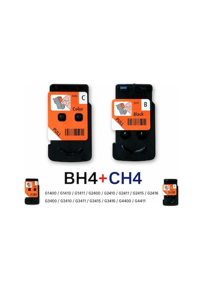 Canon Bh4 + Ch4 İkili Takım G1400 / G1410 / G1411 / G2400 / G2410 / G2411 / G2415 / G2416 / G3400