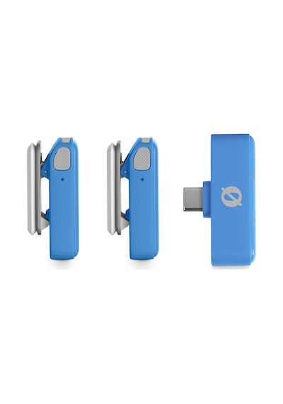 Wireless Micro - Akıllı Telefon Ve Bilgisayar Uyumlu Kompakt Kablosuz Mikrofon Seti, Şarj Kutulu, İki Verici, Bir Alıcı, Usb-c, Mavi Çok Renkli Wireless Micro - Akıllı Telefon Ve Bilgisayar Uyumlu Kompakt Kablosuz Mikrofon Seti, Şarj Kutulu, İki Verici, Bir Alıcı, Usb-c, Mavi Çok Renkli