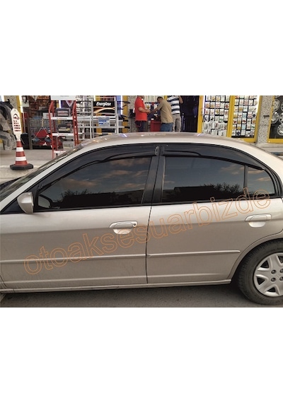 Honda Civic Mügen Cam Rüzgarlığı 2001-2006 Arası 4 Lü Ithal N11.35220