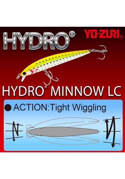 Yo-zuri Hydro Minnow Lc Yüzen Sığ Batan Sahte Yem