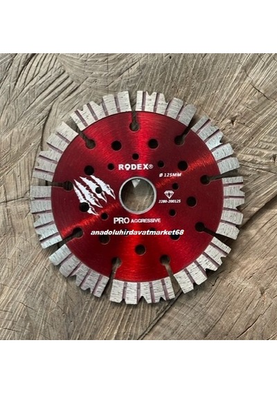 Rdx Pro 125mm Elmas Beton Kesici Testere Seramik Tuğla Granit Kesici