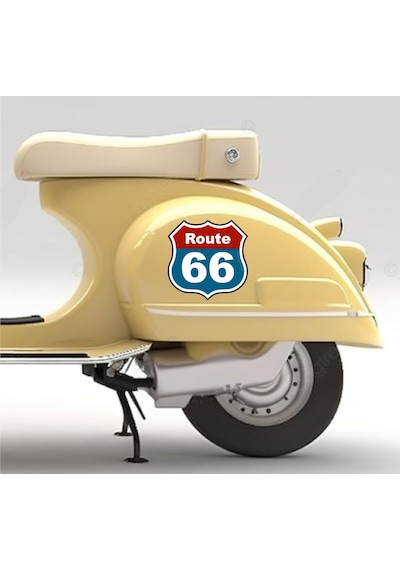 Usta Route 66 00387 Renkli 15x15 Cm