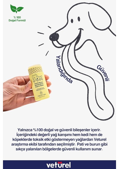 Veturel Köpek Pati Temizleme Köpek Ağız Kokusu Köpek Zindelik Pati Tüy Bakım 300ml - Ağız Ve Diş Bakım Spreyi