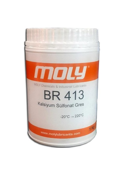 Moly Br 413 Yüksek Sıcaklık ve Nemli Ortam Gresi 1 KG