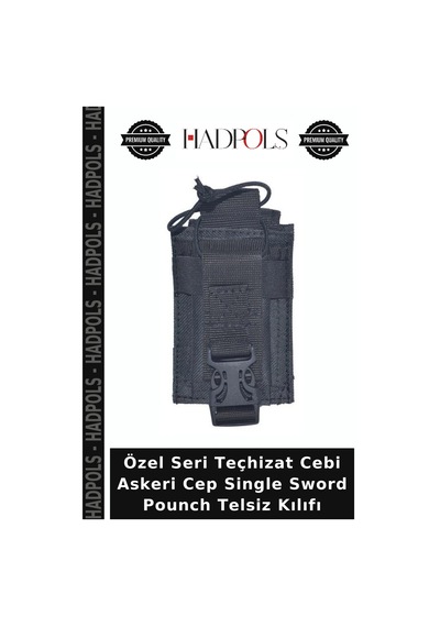 Özel Seri Teçhizat Cebi Askeri Cep Single Sword Pounch Telsiz Kılıfı Çok Renkli