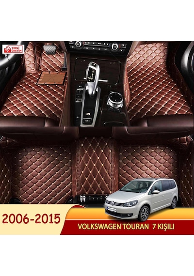 Volkswagen Touran 2006-2015 7 Kişili 5D Havuzlu Oto Paspas