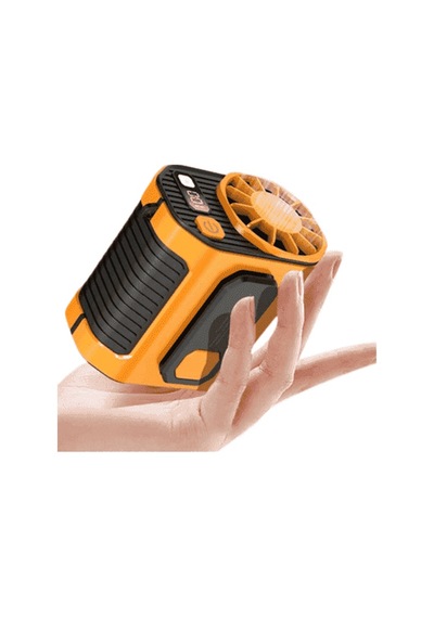 Turbo Mini Fan, Dijital Ekranlı Şarjlı Sessiz Taşınabilir