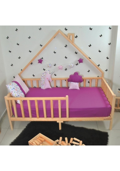 Markaawm Markaawm Montessori Yatak Çocuk Doğal Çam Ağacından 90X190 Defne (467712008) Akçaağaç