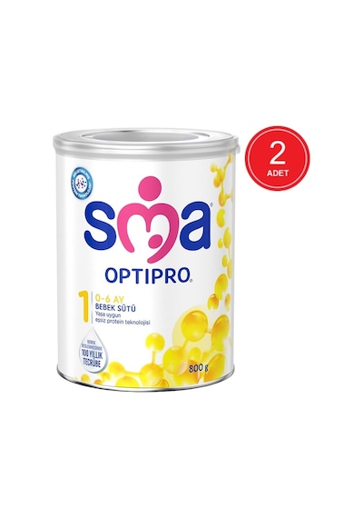 Sma Optipro 1 Bebek Sütü 800 G 2 Adet