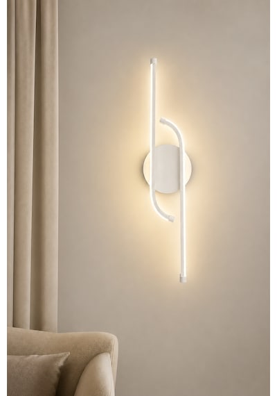 AvizeGO Unis Modern Led Duvar Apliği Günışığı Beyaz