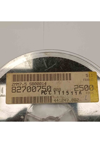 Zmm7.5 7.5v 0.5w Sod80 Itt Zener Diyot 250 Adet 02421253