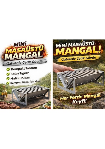 V5.1 Lynx Mini Mangal Portatif Katlanır Kamp Ocağı Diğer