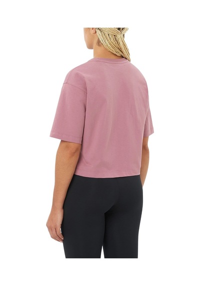 Salomon Short Ss Tee Relaxed W 2053 Pembe