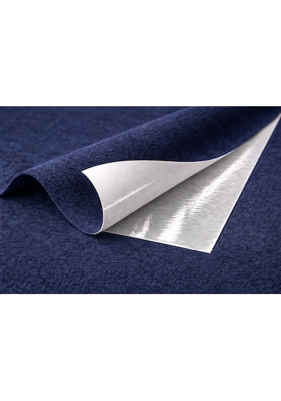 Alkantara Arkası Yapışkanlı Kumaş 100x150 Cm Lüks Süet Kaplama, Su İtici, Dayanıklı Alkantara Lacivert