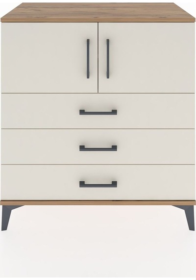 Hyperion Şifonyer 2 Raflı 3 Çekmeceli 2 Kapaklı 88x44x96 Çam-... Çam Hyperion Şifonyer 2 Raflı 3 Çekmeceli 2 Kapaklı 88x44x96 Çam-... Çam