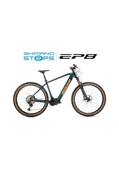 Bisan Envious Deore 29" Xc Dağ Bisikleti Petrol Yeşil Ep8 L/48cm Siyah