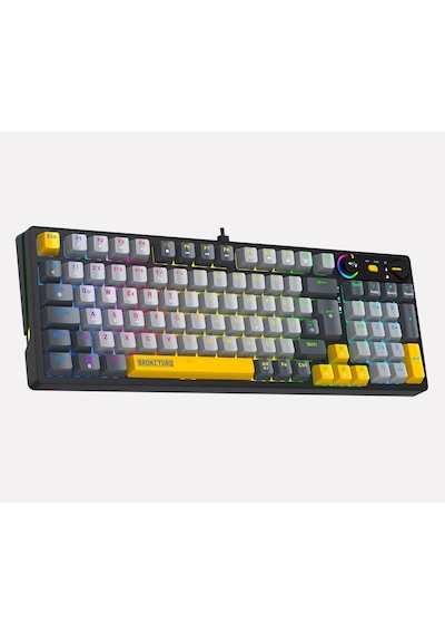 Bronzturq Mk1141 Rgb Antı-ghostıng 3n1 Wired + 2.4g + Bluetooth Mekanik Klavye