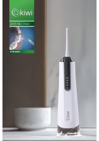 Kiwi Ktb-6051 Portatif Taşınılabilir Şarjlı Ağız Bakım Kiwi Ktb-6051 Portatif Taşınılabilir Şarjlı Ağız Bakım