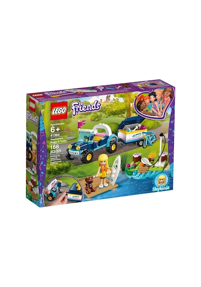 LEGO® Friends 41364 Stephanie'nin Jipi ve Römorku 166 Parça