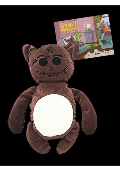 Korku Avcıları Teddy Peluş Oyuncak - Ezjı-887864