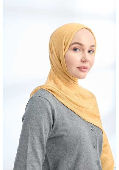 Armanda Organic Touch Viskoz Şal- 3601 Tatlı Sarı