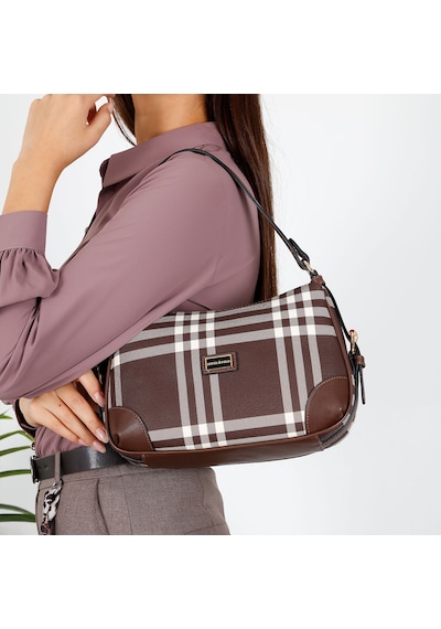 Silver & Polo Silver Polo Sp1269-m212 Sılver Polo Kadın Omuz Çantası Kahve - Kahve Kahverengi