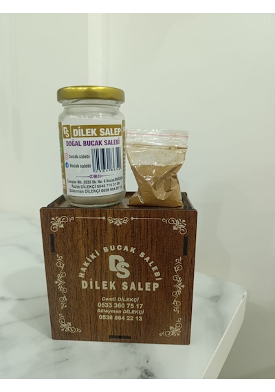Meşhur Bucak Salebi,dilek Salep,salep 50g Hediye Kutulu,saf Salep