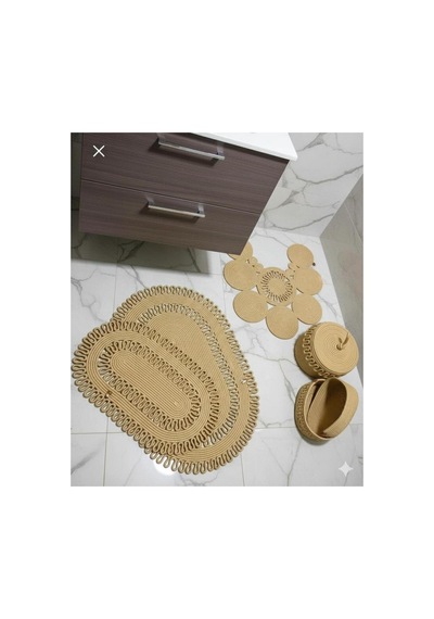 Jüt,hasır,banyo Takımı,banyo Paspası, Paspas Takımı,makyaj Sepeti,banyo Kovası,klozet Paspas, Bambu Bambu