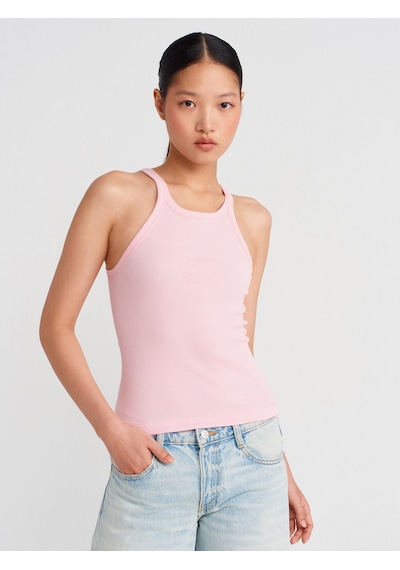 Dilvin 21143 Kolsuz Askılı Top-toz Pembe Toz Pembe