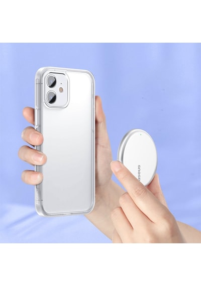 Baseus Apple Uyumlu iPhone 12 Mini Kamera Lens Koruyuculu Frame Kilif 155800175 - Renk / Siyah