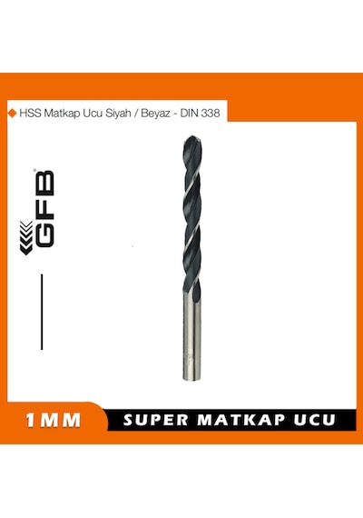 1mm Hss Matkap Ucu