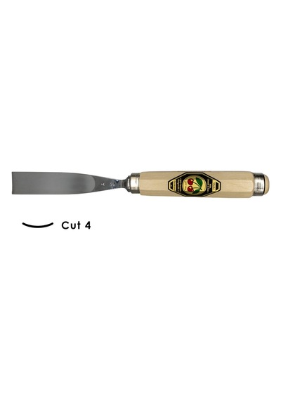 Kirschen Düz Oluklu Ağız Oyma Iskarpelası Cut4 - 25Mm