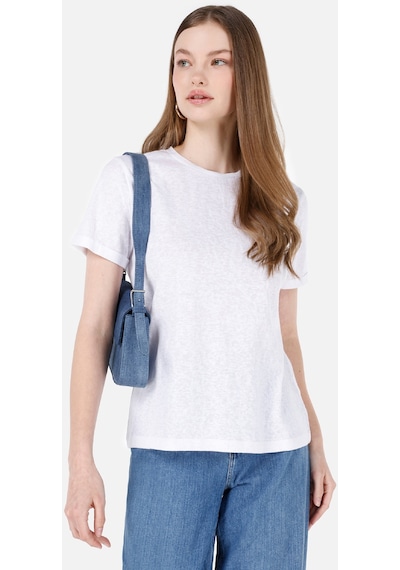 Colin's Colins Beyaz Kadın Tshirt K.kol Cl1068563 Q1.v2 Wht Beyaz