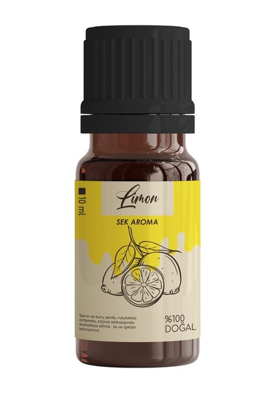 Sek Aroma Hazır Karışım Limon Kiti - Hazır Karşım Limon  Aroması 10 ML - 1 L Uyumlu
