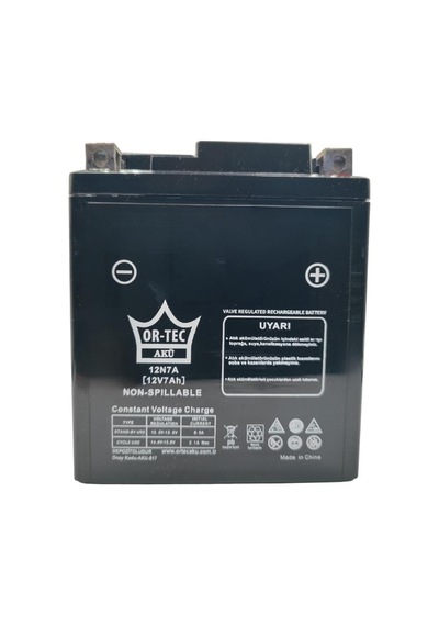 Ortec 12v 7ah 12n7l-bs Motosiklet Aküsü