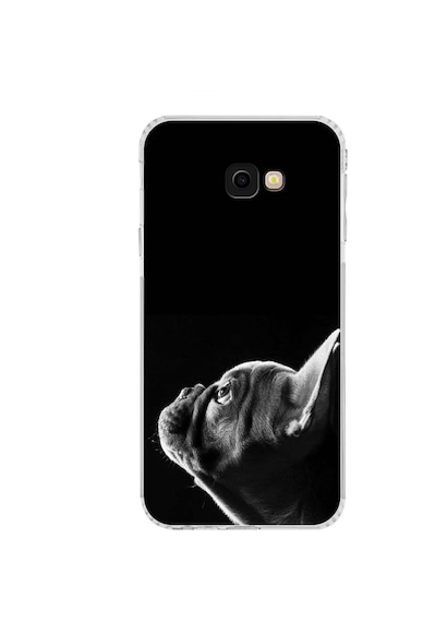 Galaxy J4+ Plus İle Uyumlu Köpek 1 Kamera Korumalı Şeffaf Kılıf Şeffaf