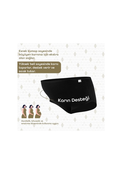 Bmom Yüksek Bel Hamilelik Ve Lohusalık Külodu 001