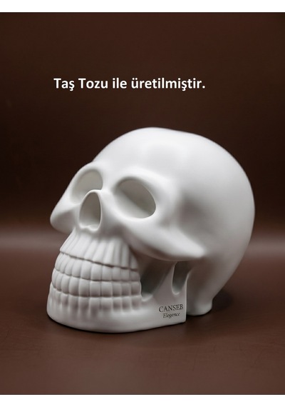 10cm Kuru Kafa Heykeli - Dekoratif Obje Biblo 38013469